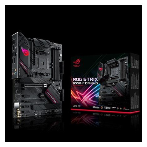 Asus ROG STRIX B550-F GAMING Gniazda pamięci 4 Chipset AMD B ATX DDR4 Gniazdo procesora AM4 Rodzina procesorów AMD - 6
